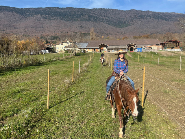 Equitation Western - Cours ballade